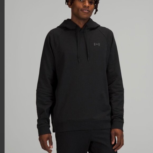 lululemon athletica Other - Lululemon 2021 City Sweat Pullover Hoodie Men XL Black Team Canada Patriotic